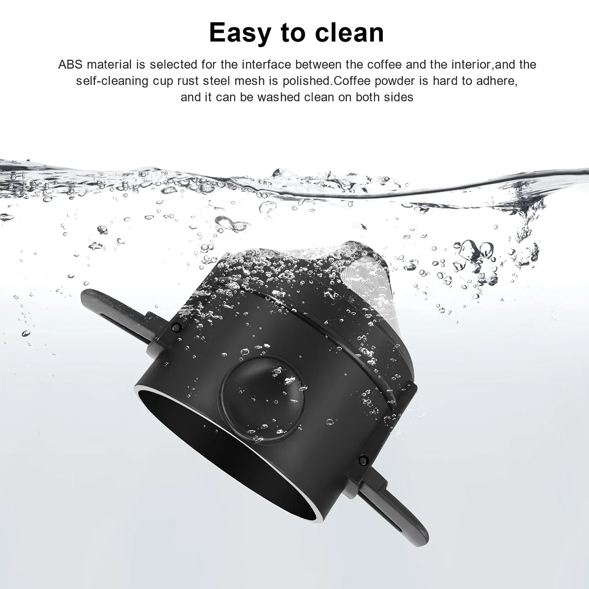 Pcapzz ,Portable Stainless Steel Reusable Coffee Filter, Mini Collapsible Paperless Single Serve 1-2 Cup Coffee Dripper Cup Travel Camping Offices Backpacking