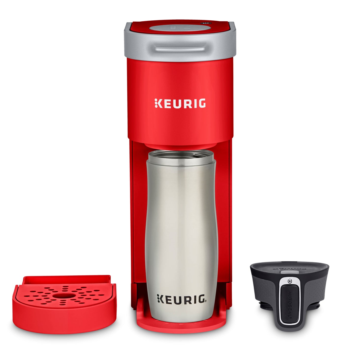 K-Mini Single Serve K-Cup Pod Coffee Maker, Poppy Red