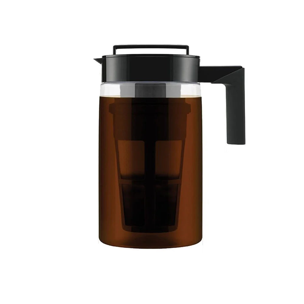 900ML Cold Brew Iced Coffee Maker Airtight Seal Silicone Handle Coffee Kettle