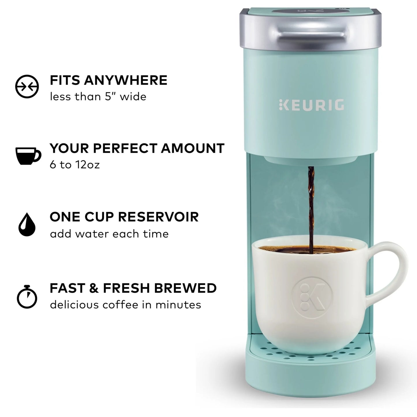 K-Mini Oasis Single-Serve K-Cup Pod Coffee Maker