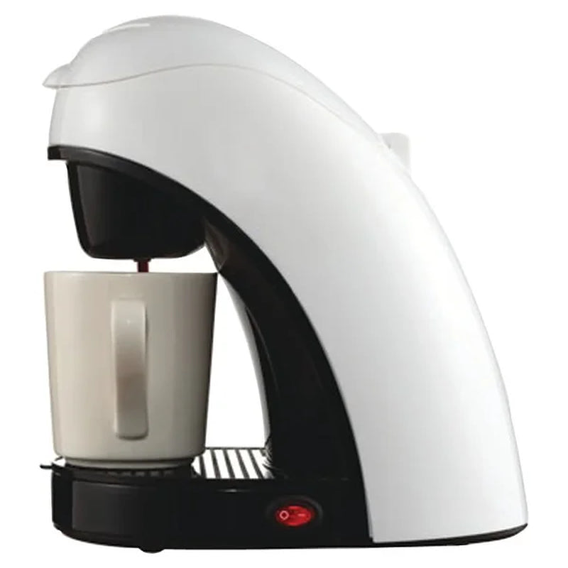 Single Cup Coffee Maker - White