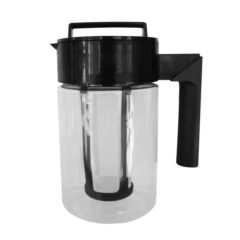 900ML Cold Brew Iced Coffee Maker Airtight Seal Silicone Handle Coffee Kettle